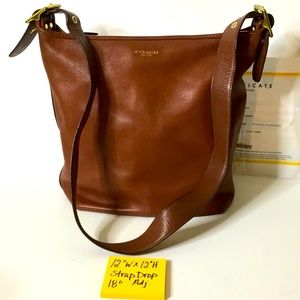 Authentic Coach Legacy Leather Duffle Hobo